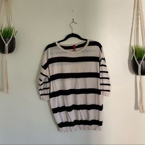 H&M 3/4 sleeve light knit sweater